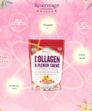 Kẹo Bổ Sung Collagen - Collagen Replenish Chews (bịch kẹo)