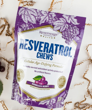 Kẹo Chống Oxy Hóa - Resveratrol Chews (bịch kẹo)