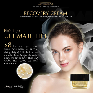 Kem phục hồi, trắng da, nâng cơ, chống lão hoá chuyên sâu - Recovery Cream