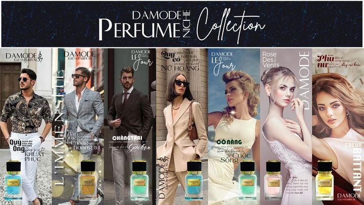 Chính thức ra  mắt bộ sưu tập D'Amode Perfume luxury 2022